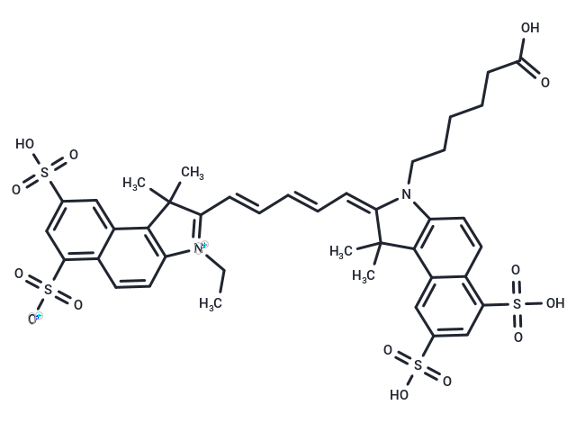 化合物Cy5.5，10 mM in DMSO 溶液,Cy5.5, 10 mM in DMSO ,CAS : [210892-23-2 ...